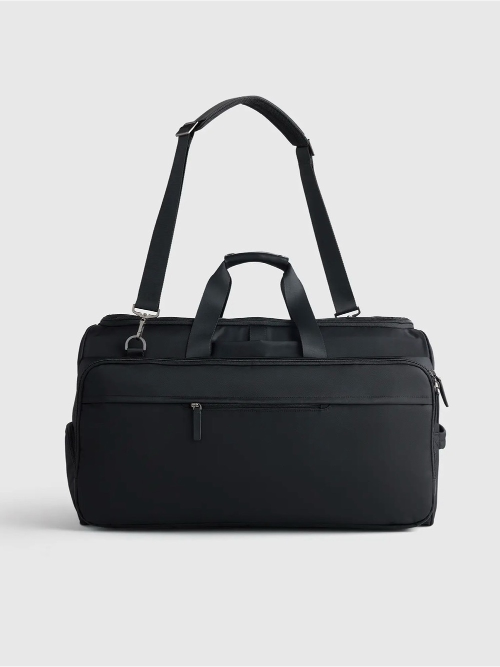 Quince Voyage Nylon Garment Duffle in Black